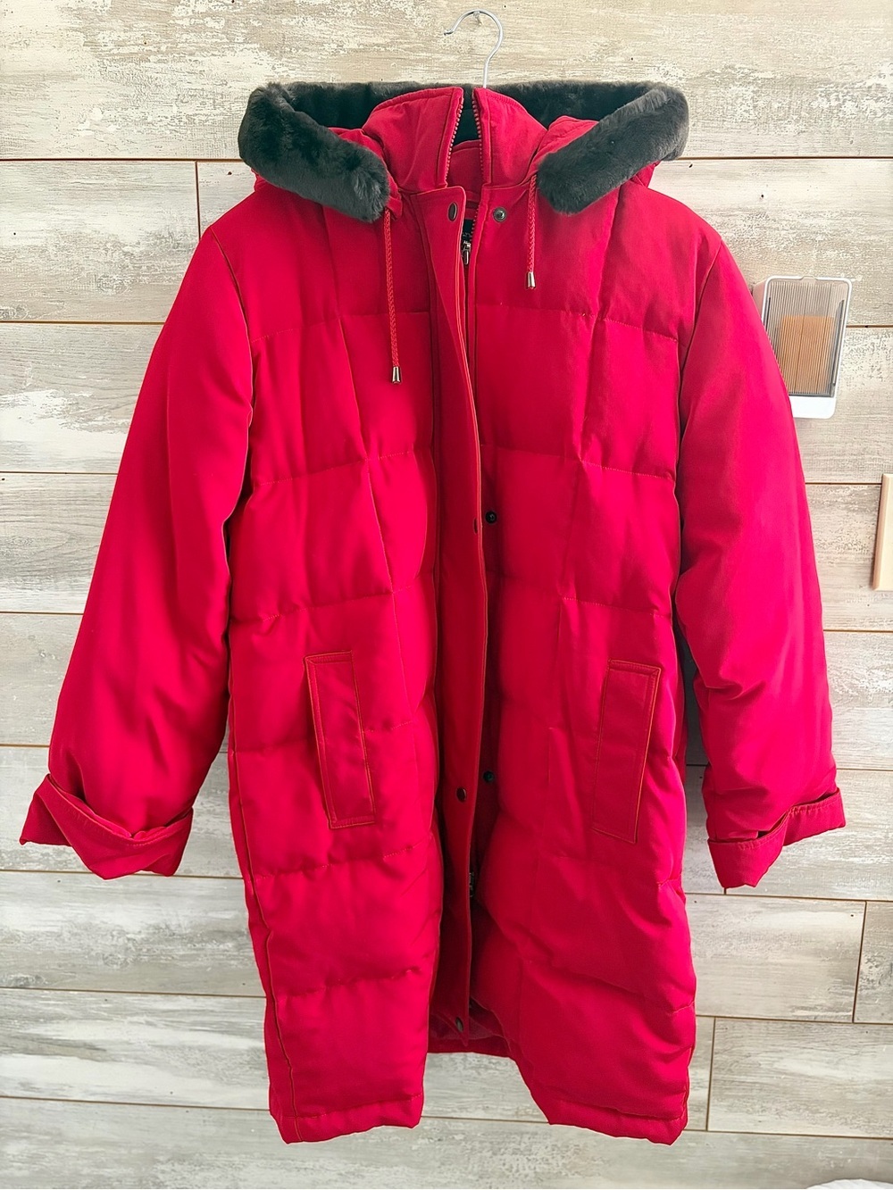 NWOT Centigrade Down-feather Quilted Long Coat